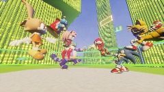 Sonic heroes boss battle April fools