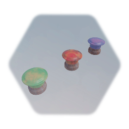 Simple Grabbable 3 Button Sequence Puzzle