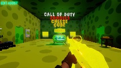 Call of duty Zombie's Cheese Cube
