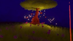 L arbre au milieu de la nuit