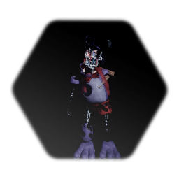 Stylelized Withered bonnie The bunny