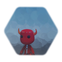 Sackboy Devil Costume