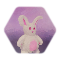 Pan le lapin peluche