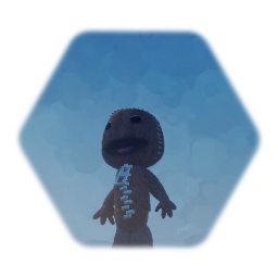 Sackboy puppet meio de janeiro Sackboy mesmo