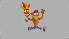 Twinsanity bandicoot Parkour Test Area