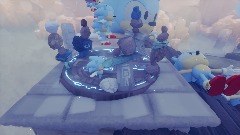 Ancient Temple Template but with a T-Posing Sonic