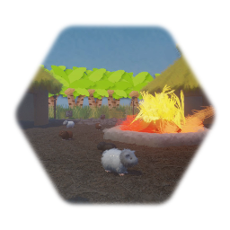 Guinea Pig Tribal Grounds Set