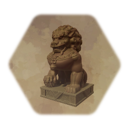 Imperial Guardian Lion - Male