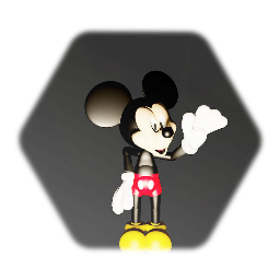 Mickey mouse for horror game