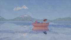 Ki Wi's placid lake afternoon