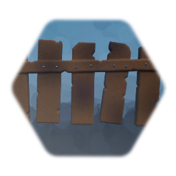Wood Fence (Brown)