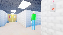 Baldi's Basics with the Anti-gravity device!