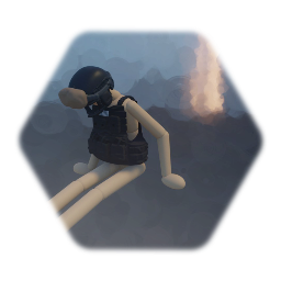 Dead American soldier