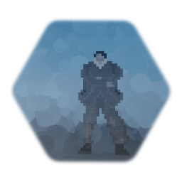 Pixel art Carl Panzram (Castlevania SOTN-Style)