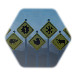Various Road Signs