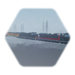 The Heavy haul Freight train