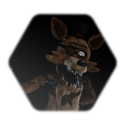 Classic Fitz the Fox Model | FNaF OC