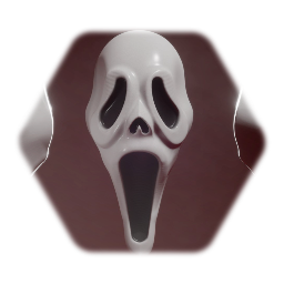 Peanut Eyed Ghost - SCREAM Ghostface Mask