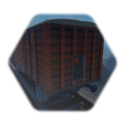Boxcar w passenger doors