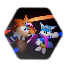 Sonic Freedom : Firelight T. Hedgehog And Waterlight T. Fox
