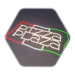 Neon Sign - Pizza Plaza