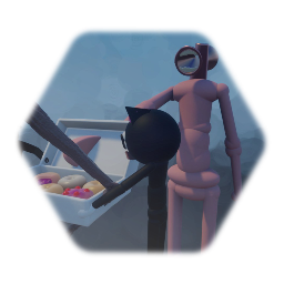 Siren head brought donuts!