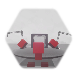 Evilman's robot UFO