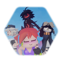 Girlfriend and friends: star land character part final