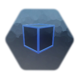 Glowing Blue Block