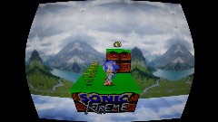 Sonic x-treme jade gully render