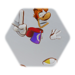 Rayman in the Rayman Legends style (TEST W.I.P)