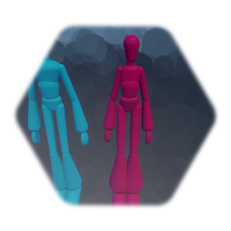 My Stylized Character Bases Male/Female