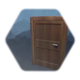 Wood door