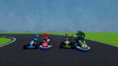 If Meta Runner Racing and Mario Kart had a crossover