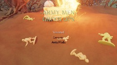 Army Men Title Screen