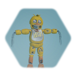 Old Chica The Chicken Model | <term>FNaF 2 Beta