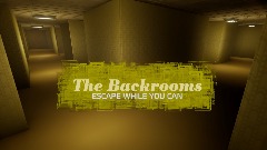 The Backrooms: ESCAPE WHILE YOU CAN (CANCELLED)