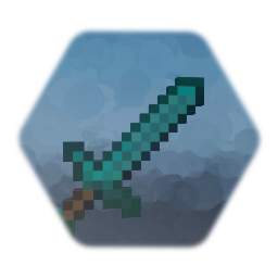 A attempt of minecraft diamond Sword