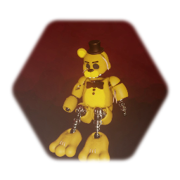 Ignited golden Freddy