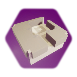 Right Angle Dungeon Corridor with Alcove