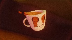 Coffee monster horror visual remix