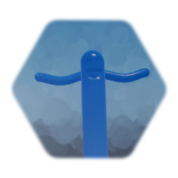 Inflatable tube guy
