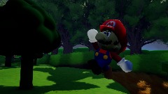Mario 64 courtyard remasterd