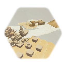 Desert village