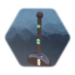 Lever with sound and rumble