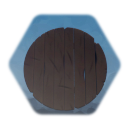 Shield - Wooden - Battle Scarred