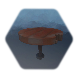 Old and broken table