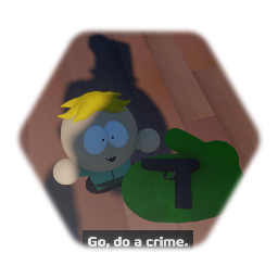Go, do a crime. but It's blue Artie