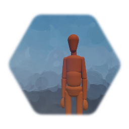 Climbing Puppet (Orange)