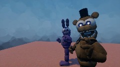 Freddy Fazbear Drink The Grimace Shake II